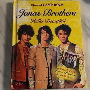 Jonas Brothers Hello Beautiful Stars of Camp Rock by Posy Edwards Hardcover